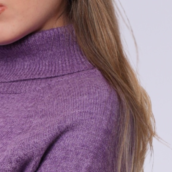 Minark Women’s Sweater Turtleneck Raglan Sleeve - Picture 3 of 4